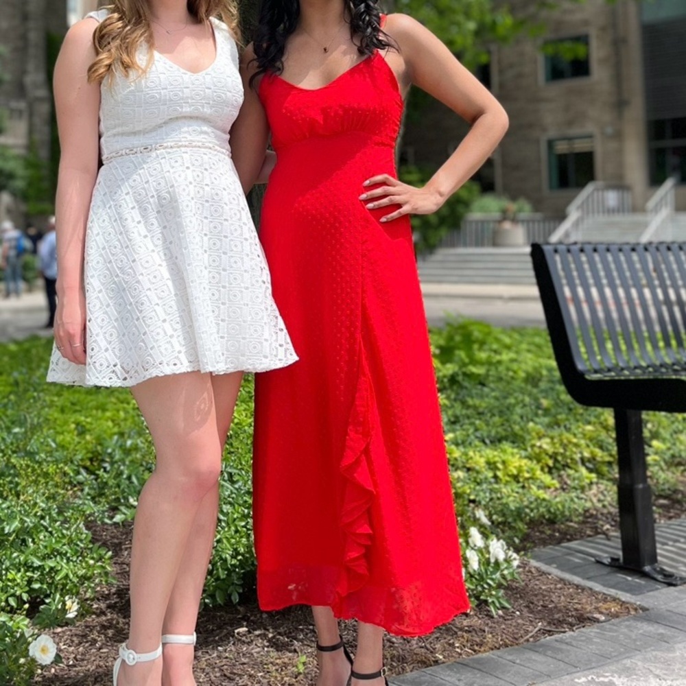 Dex red maxi dress (size XS)